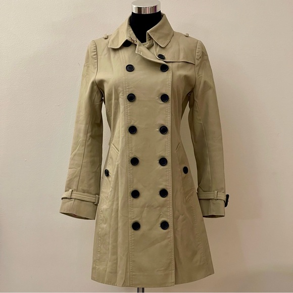Burberry Brit "Balmoral" Trench Coat – Made in Italy 🇮🇹 - Picture 15 of 15